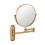 10X Magnifying Wall Mounted Makeup Mirror with Dual‑Sided Foldable Extendable Arm, Antique Copper Finish 1