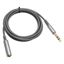 1/4 Inch to 6.35mm Audio Cable 1/4 Male to 6.35mm Female Stereo 300cm