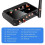 Δέκτης πομπού ήχου Bluetooth 5.3 3.5 RCA οπτικών ινών ομοαξονικό 3