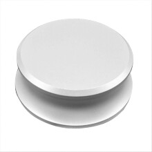 Record Weight Stabilizer Disc Balanced Clamp compatible for Turntable LP(Silver)