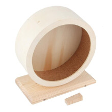 Hamster Small Pets Wooden House Funny Wheel Running Rest Nest Playing Exercise Toy(S)
