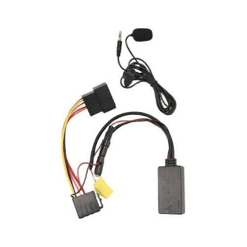 6Pin Προσαρμογέας ήχου Bluetooth αυτοκινήτου MIC Καλώδιο AUX handsfree 2
