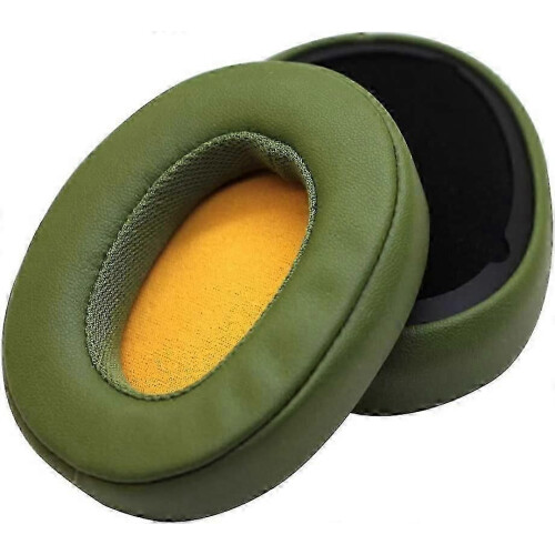 Skullcandy Crusher Wireless Bluetooth Headphone Replacement Ear Pads, Olive Green Cushions 1