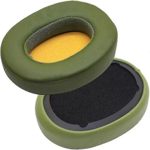 Skullcandy Crusher Wireless Bluetooth Headphone Replacement Ear Pads, Olive Green Cushions 2