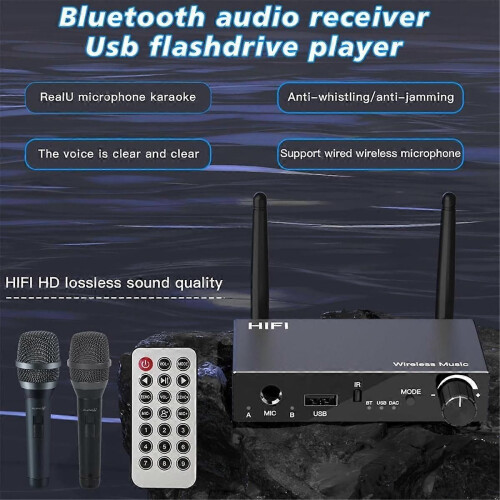 Δέκτης προσαρμογέα ήχου Bluetooth 5.3, πομπός Bluetooth τηλεόρασ 2