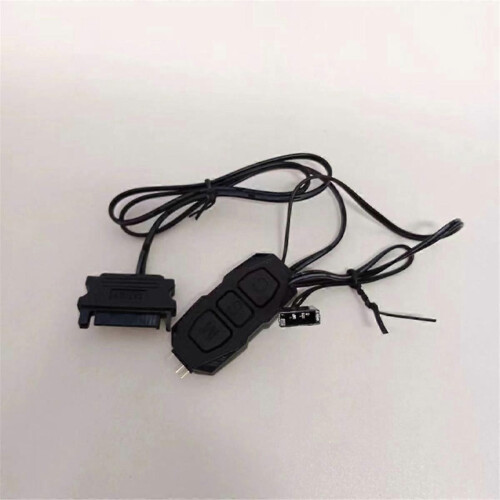 Cavo controller ARGB 5V 3 pin Controller RGB Alimentatore SATA Cavo controller strisce luminose compatibile 2