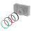 Camera Lens Ring compatible for III GR3X/GR3 HDF Camera Red 3
