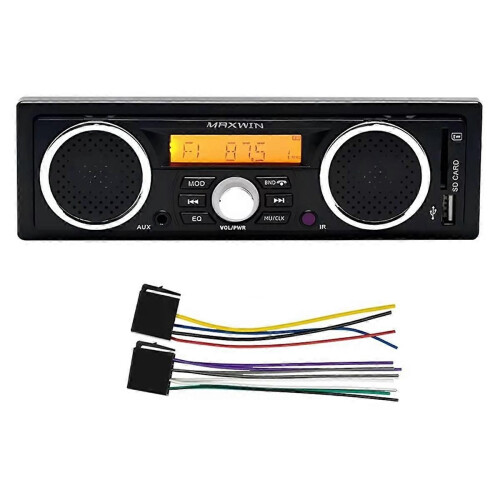 Ραδιόφωνο αυτοκινήτου 1 Din MP3 Bluetooth Hands-Free Κλήση Στερεοφωνικό αυτοκινήτου 1