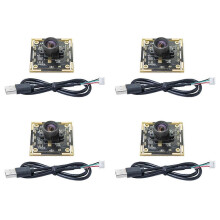 4PCS OV9732 Camera Module 1MP 1280x720 30fps USB Free Driver Manual Focus with 0.5 Meter Cable for W