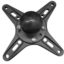 Portable Monitor Mounting Adapter Bracket Plate with Ball Head to 100x100mm 75x75mm, Wall Arm Mount