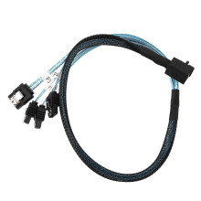 Cavo interno da Mini a SATA, compatibile con SFF-8643 a SATA con breakout compatibile con controller