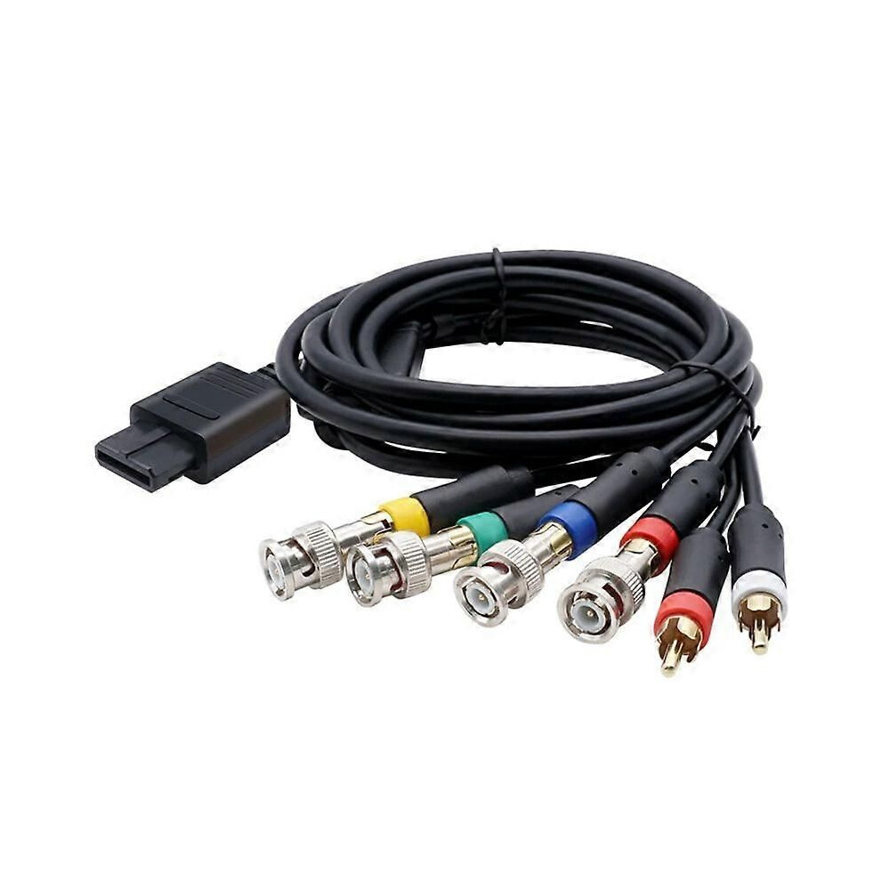 Rgb/Rgbs Cable For N64 Sfc Snes Ngc Video Consoles Composite Cable With Strong Stability 9319739665925
