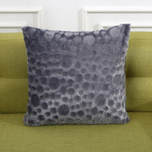 Plush Chair Cushion Solid Colour 1 Piece