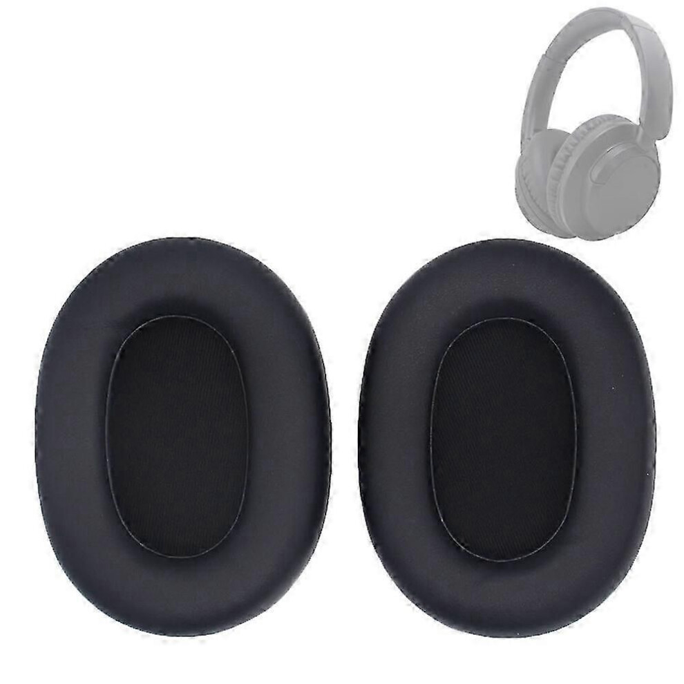 2Pcs For Jabra Elite 85H Headphone Leather Case Sponge Earmuffs Earpad Protective Cover 9319739671766