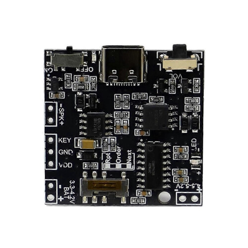 GC06 Μονάδα εγγραφής ήχου MP3 Λήψη μονάδας φωνής για κουτί δώρ