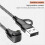 Καλώδιο φόρτισης ρολογιών USB Type C 2 σε 1 για 8, 7 Series, Forerunner 245, 255, 955, Venu 2 A μαύρο 4