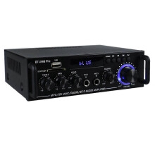 Amplificatore BT 298 Pro per home theater, karaoke, stereo a doppio canale, Bluetooth 5.0, potenza massima