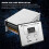 Ρυθμιστής τάσης SCR 4000W 220V AC, ρυθμιστής θερμοκρασίας ταχύτητ 4