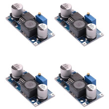 4x 48V einstellbares Abwärtsreglermodul, DC-DC, LM2596HV Eingang, 4,5-60V Modul