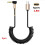 Σπιράλ USB C με ελατήριο σε προέκταση 90 μοιρών 3,5 χιλιοστών 2