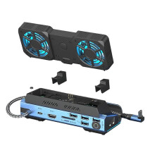 Docking station di gioco 10 in 1 Type-C compatibile con Steam DeckROG Ally/Switch M.2 PCIe Nvme Hard