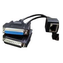 ILDA auf RJ45 Signaldraht, DB25 Stecker und Buchse, ILDA auf Netzwerkkabel