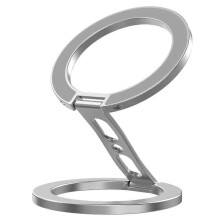 Supporto magnetico a doppia faccia con rotazione a 360 per telefono, compatibile con Magsafe, anello