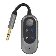 Bluetooth-Funk-Audio-Transmitter für Kopfhörer mit 3,5-mm-Audioanschlussadapter für Fernseher, Flugzeug,