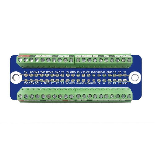 Breakout Expansion Board Industrial Terminal DIY/Iot/Automation Projects for Raspberry Pi 4B 3B+ 3B 1