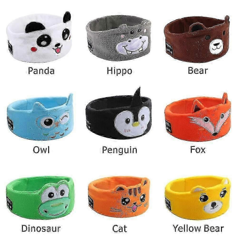 Kids Bluetooth Headband Headphones Wireless Sleeping Music Headwear Cute Earphone 9319739672596