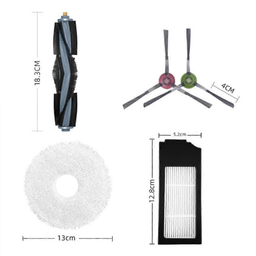 Συμβατό Ecovacs Deebot X1 Omni / Turbo Σακούλα σκόνης Κιτ κύριας βού 1