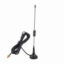 433-MHz-Hochleistungs-Mobilfunkantenne für Fahrzeuge, SMA-Buchse mit Magnetfuß und Kabel
