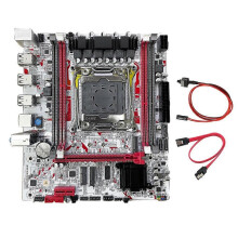 Kit scheda madre X99 X99G757 Scheda madre per gaming desktop LGA 2011-3 DDR3 Supporto chip HM55 CPU