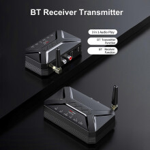 T-R22 BT5.0 o Empfänger-Sender 2-in-1 Drahtlos 3,5-mm-Klinkenstecker o Adapter USB AUX-Eingang für TV,