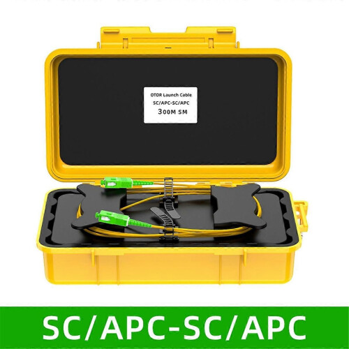 Fiber Optic OTDR Launch Cable Box Fiber Optic Ring OTDR Transmitting Cable Box Dead Spot Eliminator 1
