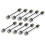 10Pack Cat6/Cat6a Slim RJ45 UTP Network Cord 10Gbps Cat 6 Patch Cable for Patch Panel to Switch Flexiable 1