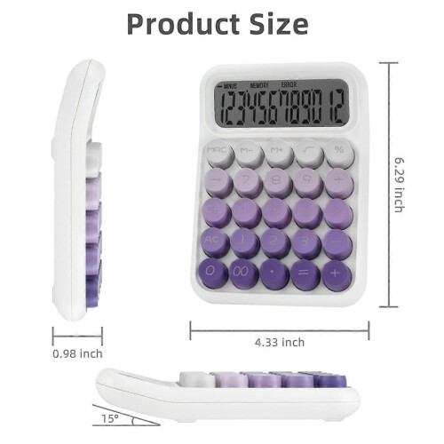 Desktop Mechanical Calculator, Cute Big Buttons Calculators, 1