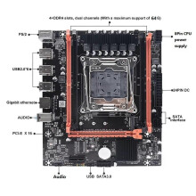 Scheda madre X99E + CPU E5 2673 V3 + Supporto per pasta termica e scheda LAN