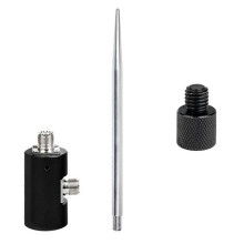 Tragbarer Aluminium-Autoantennensockel für Kurzwellen mit M-Buchse zur Selbstmontage im Außenbereich