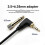 Replacement Spring Headphone Cable for Technics EAH-DJ1200 DJ Headset Audio Cord 4