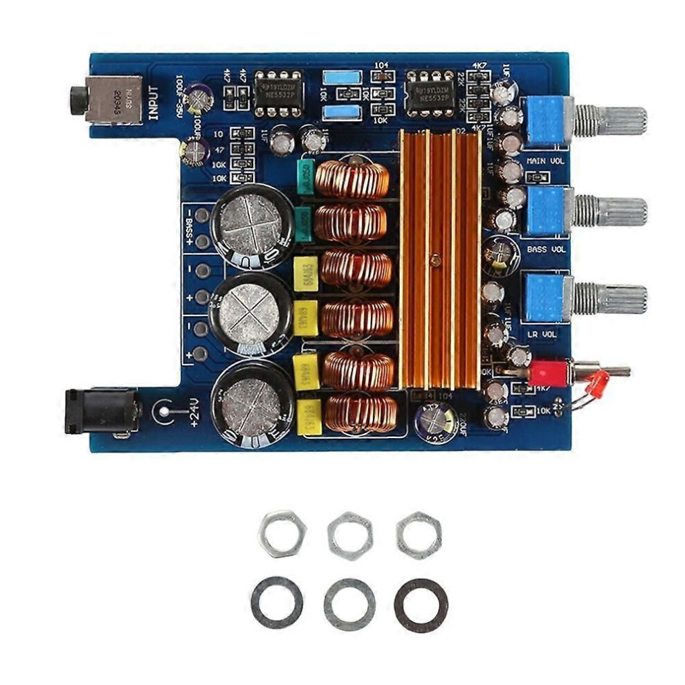 Tpa3116 Digital Amplifier Board Module Class D 2.1 High Power Multifunction 20Hz-20Khz Digital Amplifier Board 9319739807028