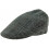 (Checked 7 - Grey, M) Boardmans Harris Tweed Flat Cap 1