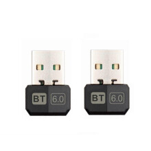 2 Stück USB Bluetooth 6.0 Adapter für PC Bluetooth Sender Empfänger LMP14 für Desktop Laptop Tastatur