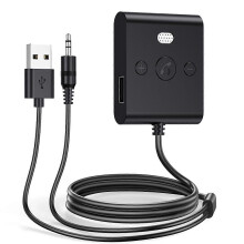 Προσαρμογέας αυτοκινήτου Bluetooth 5.4 AUX με μικρόφωνο 3.5mm USB U-Di