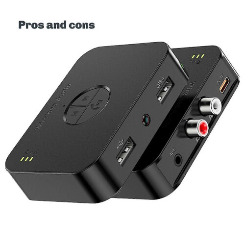 Ασύρματος δέκτης ήχου APTX-Bluetooth5.4, προσαρμογέας AUX 3.5MM, ενισχυτής ήχου HiFi Universal