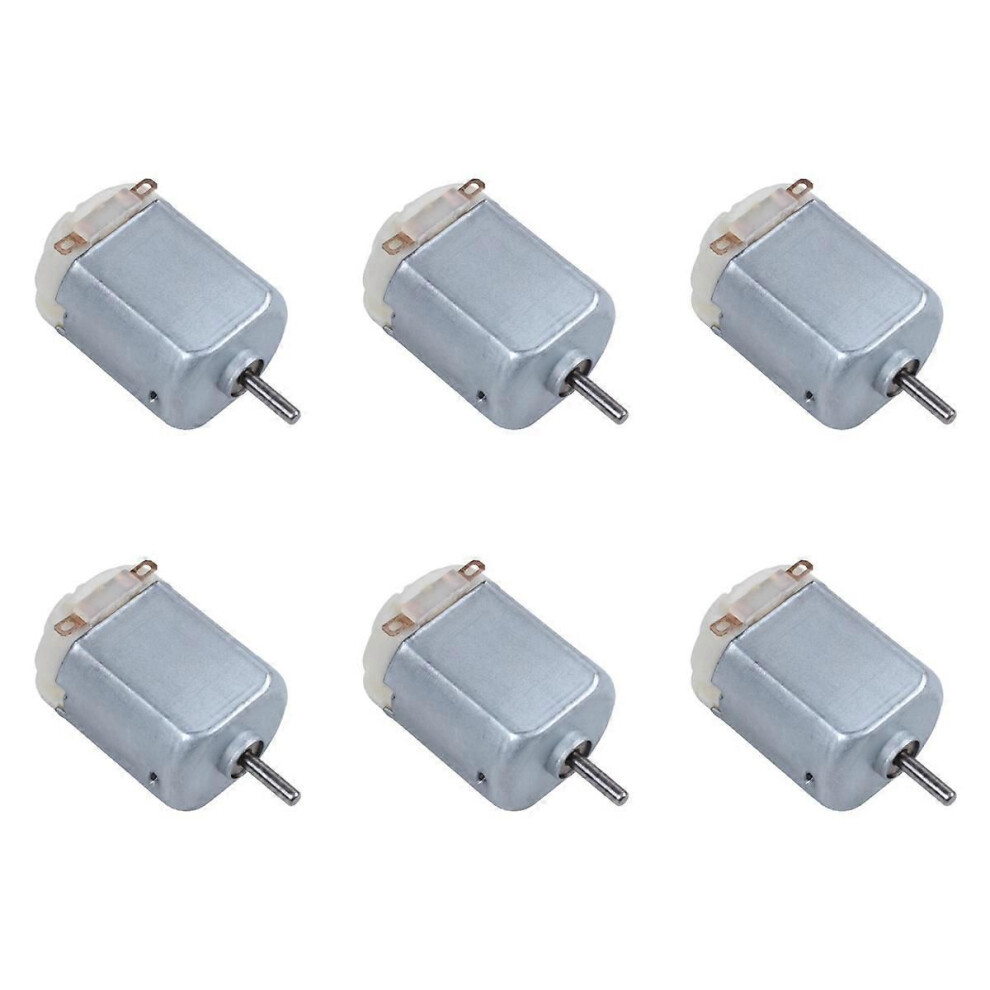 6X Dc 1.5V - 3V Mini Electric Motor 18000 Rpm, Diy Toy Hobby 9319739809190