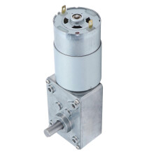 Motor de CC con 2 rodamientos de bolas en los extremos, estable, autoblocante y con gran protección.