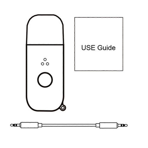 USB Bluetooth Music Receiver Transmitter 4-In-1 USB Dual-Use 5.3 1