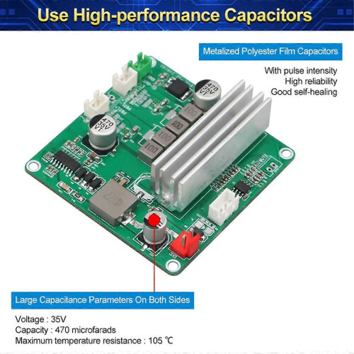 Ψηφιακός ενισχυτής HiFi 12V στερεοφωνικός TPA3116 70Wx2 διπλού κ
