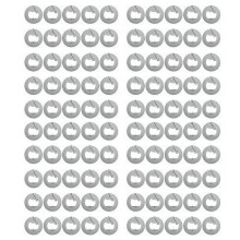 100Pcs NFC Ntag213 Nfc Label Sticker 13.56MHz ISO14443A NTAG 213 Sticker Universal Lable for ALL NFC Enabled Phone